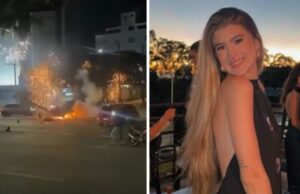 Veja Vídeo – Jovem estagiária da TV Record sai de carro após acidente e morre eletrocutada; veja