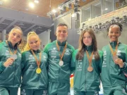 Ginastas brasileiros encerram competição na Hungria com cinco pódios