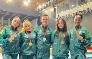 Ginastas brasileiros encerram competição na Hungria com cinco pódios