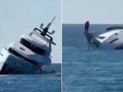 Veja Vídeo Iate milionário naufraga em questão de minutos após viagem inaugural; veja