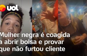 Veja Vídeo – Mulher negra é coagida a abrir bolsa e provar que não furtou cliente de bar de Maceió; veja
