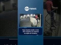 Veja Vídeo – Vigia impede assalto e mata dois suspeitos em empresa na região de Fortaleza