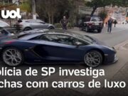 Veja Vídeo – ‘Velozes e Furiosos’: Polícia de SP investiga rachas com carros de luxo; veja