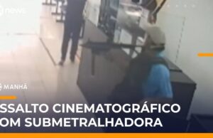 Veja Vídeo – Assalto a relojoaria em Manaus com submetralhadora assusta funcionários;