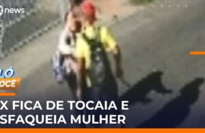 Veja Vídeo – Homem arma emboscada e esfaqueia ex-mulher que ia ao trabalho em SP; veja