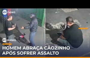 Veja Vídeo – Homem protege cachorrinho ao ser assaltado por criminosos em SP;