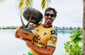 Inspirado em Ronaldo, Yago Dora destaca supremacia brasileira no surfe