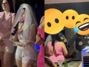 Veja Vídeo – Mulher confunde policiais com gogoboys em festa e viraliza; veja