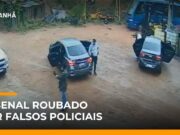 Veja Vídeo – Criminosos se passam por policiais federais e roubam 27 armas em Vinhedo (SP)