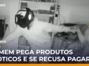 Veja Vídeo – Homem invade motel, pega produtos eróticos e agride funcionária em Goiás; veja