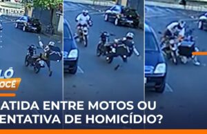 Veja Vídeo – Polícia investiga colisão entre motos de irmãos como possível tentativa de homicídio em MG
