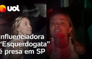 Veja Vídeo – ‘Esquerdogata’ presa: ‘Isso vai me fazer deputada federal’, diz influencer; veja