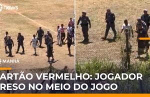 Veja Vídeo – Jogador de várzea é preso durante partida por dívida de pensão em SP; veja