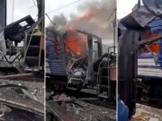 Vídeo mostra momento em que drone russo atinge estação de trem na Ucrânia; veja