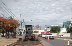 Obras do BRT começam na Avenida XV de Novembro com interdições parciais