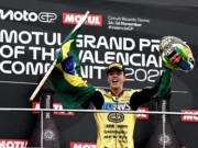 Diogo Moreira conquista Campeonato Mundial de Moto2