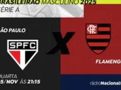 Rádio Nacional acompanha São Paulo e Flamengo ao vivo nesta quarta
