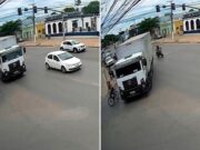 Motorista é localizado e diz que não percebeu acidente que matou ciclista; veja vídeo