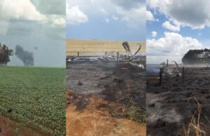 Piloto morre em queda de aeronave agrícola em fazenda no interior de MT