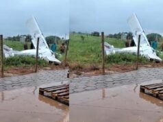 Duas pessoas morrem em acidente aéreo no interior de MT