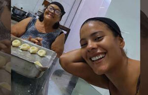 Bella Campos visita Cuiabá e mostra rotina simples ao lado da família: ‘CUIABÁ ❤️’