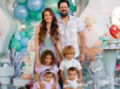 Biah Rodrigues encanta ao surgir vestida de Ariel em festa da filha Fernanda: ‘Desejada’