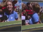 Veja Vídeo – Torcedores do Flamengo agridem repórter da Globo ao vivo no Peru; veja