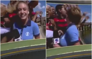 Veja Vídeo – Torcedores do Flamengo agridem repórter da Globo ao vivo no Peru; veja