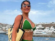 Scheila Carvalho troca academia por treino à beira-mar em Salvador: ‘Fiz um ‘hitzim’