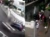 Veja Vídeo – Homem é atropelado e arremessado para dentro de canal em Santos (SP); veja