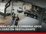 Veja Video – Explosão em restaurante de BH deixa dono com 60% do corpo queimado; veja