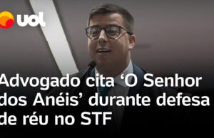 Veja Vídeo – Advogado cita ‘O Senhor dos Anéis’ em julgamento dos ‘kids pretos’ no STF ; veja