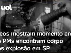 Veja Vídeo – Explosão no Tatuapé: vídeos mostram momento em que PMs encontram corpo em escombros