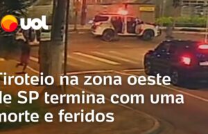 Veja Vídeo – Tiroteio com a PM termina em um morto e dois feridos na zona oeste de São Paulo; veja