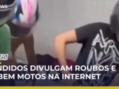 Veja Vídeo – Bandidos de ‘quadrilha ostentação’ roubam motos e publicam vídeos na internet
