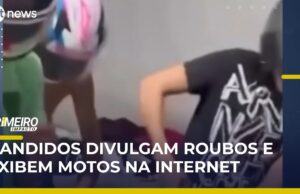 Veja Vídeo – Bandidos de ‘quadrilha ostentação’ roubam motos e publicam vídeos na internet