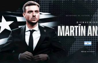 Botafogo anuncia contratação do técnico Martín Anselmi