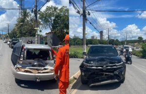 Desembargador aposentado se envolve em acidente, recusa ‘bafômetro’ e vai parar na delegacia