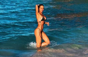 Danielle Winits curte Réveillon em St. Barths ao lado do filho Noah: ‘Paraíso’