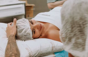 Nasce Rosamaria, primeira filha de Key Alves e do cantor Bruno Rosa: ‘Que alegria’