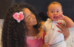 Lorena Maria registra primeiros passos do filho, Rás, e se emociona: ‘Muita emoção’
