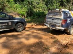 Trio suspeito de furtar ouro de garimpo é torturado e queimado por facção