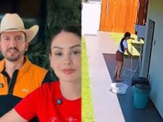 Veja Vídeo mostra incêndio na casa de sertanejo e rápida ação da esposa; veja