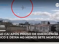 Veja Vídeo – Avião cai após pouso de emergência no México e deixa ao menos sete mortos; veja