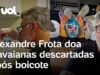 Veja Vídeo – Alexandre Frota critica boicote à Havaianas e doa sandálias descartadas; veja