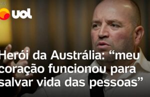 Veja Vídeo – Herói da Austrália fala de ataque: ‘Meu coração funcionou apenas para salvar pessoas’