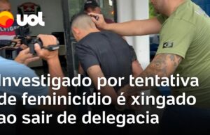Veja Vídeo – Homem que atropelou e arrastou mulher em SP deixou a delegacia sob vaias e xingamentos