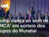Veja Vídeo – Trump dança ao som de ‘YMCA’ em sorteio dos grupos da Copa do Mundo; veja