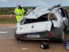 Uno capota e mata duas pessoas em rodovia federal de MT