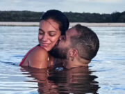 Alane Dias celebra virada do ano ao lado de Francisco Gil e da enteada: ‘Alter do Chão’